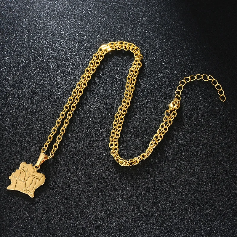 Collana con Ciondolo Mappa Dell'Africa - Contorno di Elefante Gioielli Hip-Hop in Stile Etnico, Ciondolo Scavato Catena A Onde d'Acqua, Regali Patriottici per Donne/Ragazze/Uomini Unisex, 2 Pezzi Collana con Ciondolo Mappa Dell'Africa - Contorno di Elefante Gioielli Hip-Hop in Stile Etnico, Ciondolo Scavato Catena A Onde d'Acqua, Regali Patriottici per Donne/Ragazze/Uomini Unisex, 2 Pezzi