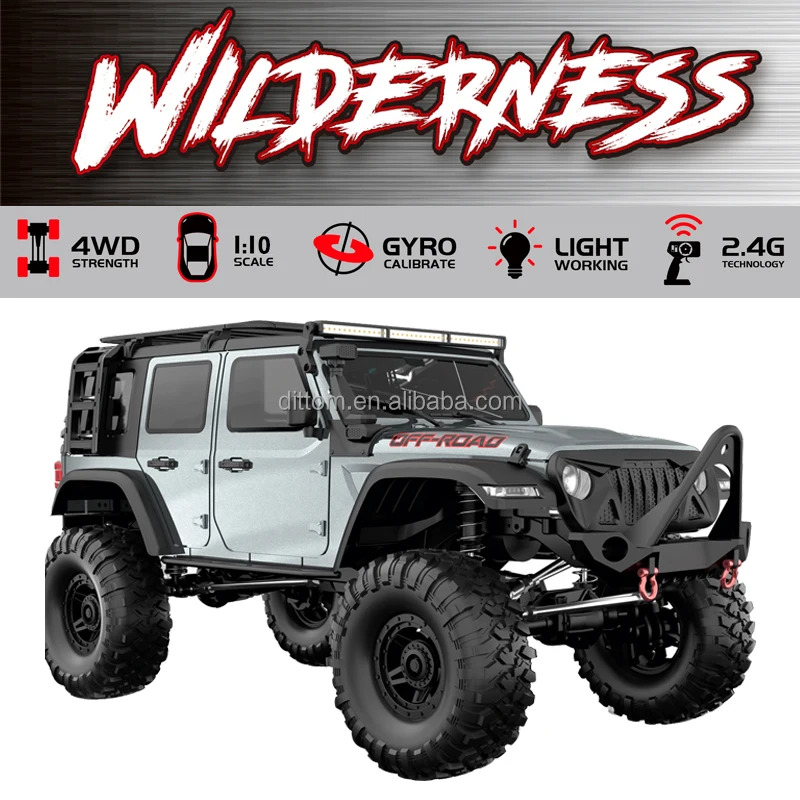 HB Toys RTR R1011 1/10 Scale RC Racing Car, 4WD Off-Road Climber