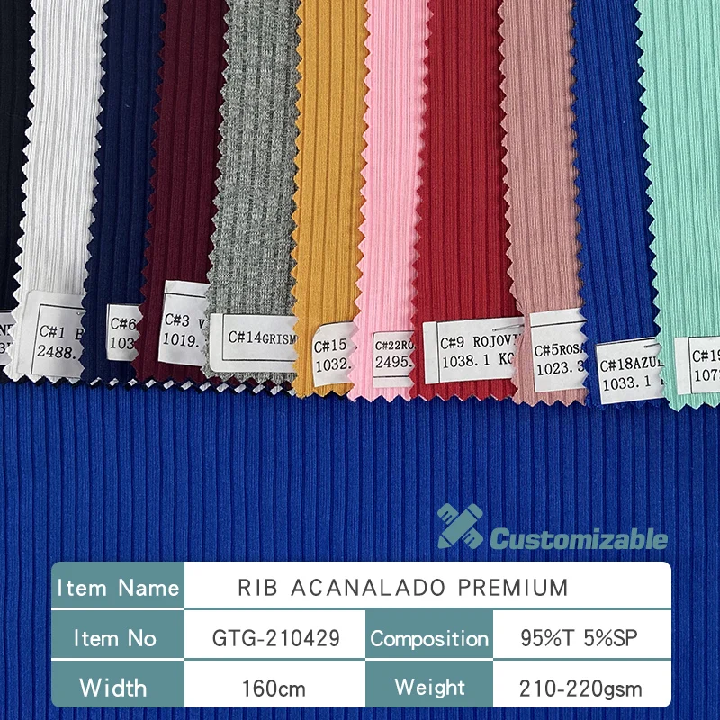 RIB 4x2 READY GOODS WITH BRUSHING BACK SIDE FABRIC 14TON 100% Polyester Span GOOD QUALITY  for Women Garment