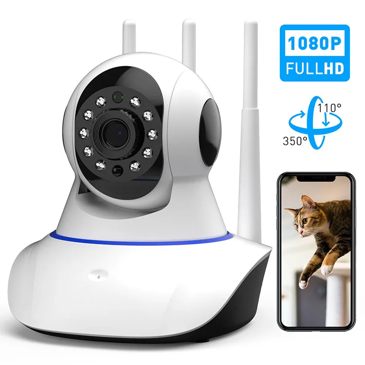 1080p Wifi Ip Camera Home Security Baby Monitor Clever Dog Cctv Cam Night Vision Buy Ip Camera Ip Home Camera Home Security Camera Product On Alibaba Com