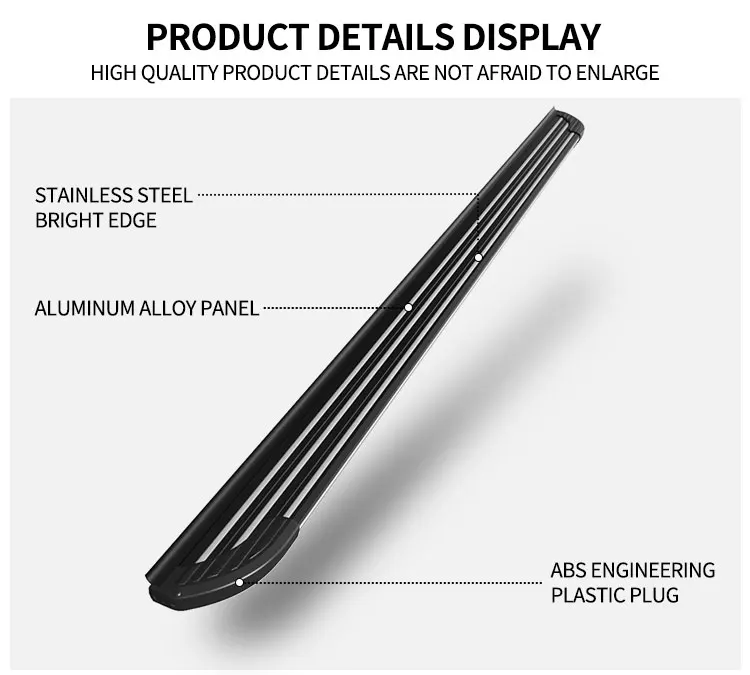 Factory Wholesale Aluminum Car Fixed Side Foot Step for LEXUS NX200 NX300 RX400H RX270 RX200T Running Board supplier