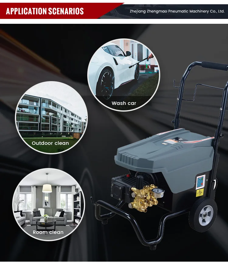 Powerful Electric Water Jet High Pressure Car Washing Machine For Car