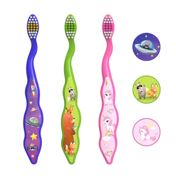 Hot Selling Kids Toothbrush Suction Cup Tooth brush Factory Baby Toothbrush in Stock Toothbrush For Children Kids Tooth Brush