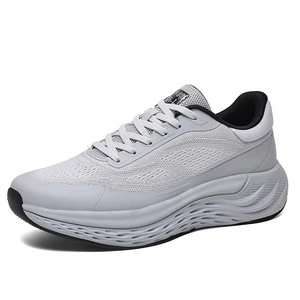 2026  Hot Selling Low Cut Breathable Comfortable Anti-Slip Sports Men's High Elasticity Lightweight Running Shoes