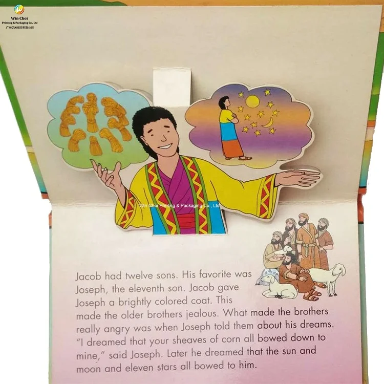 Bible Book Pop up Books Printing Paper Printer in China Cheap Price Bible Printing Christian Learning