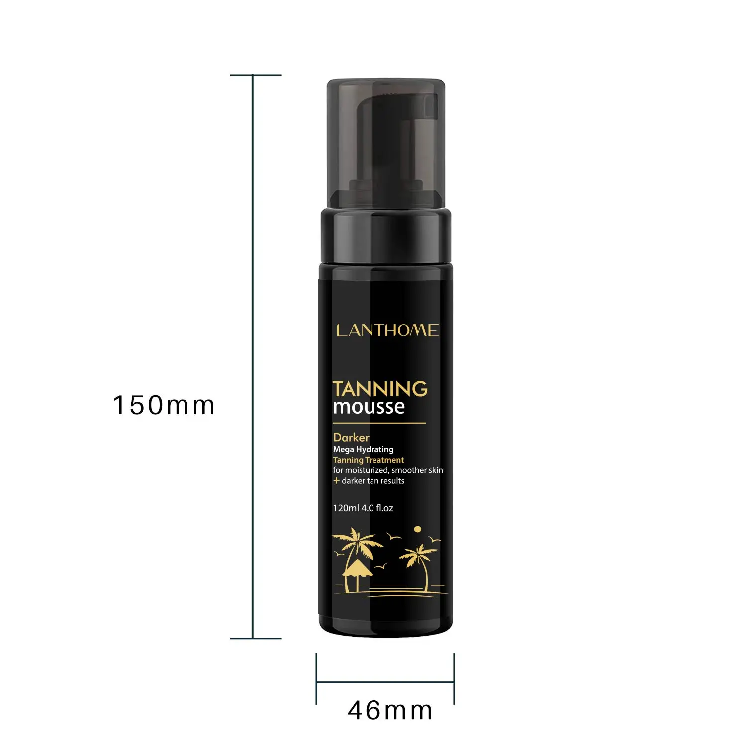 Oem Fake Tan Mousse Gradual Tanning Moisturiser Indoor Self Tanning