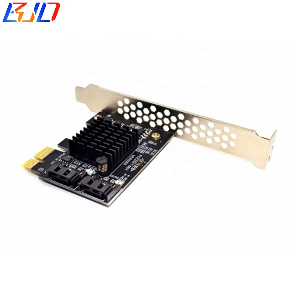 2ポートSATAIII SATA 3.0 TO PCI-E X1 PCIE1Xコントローラー拡張