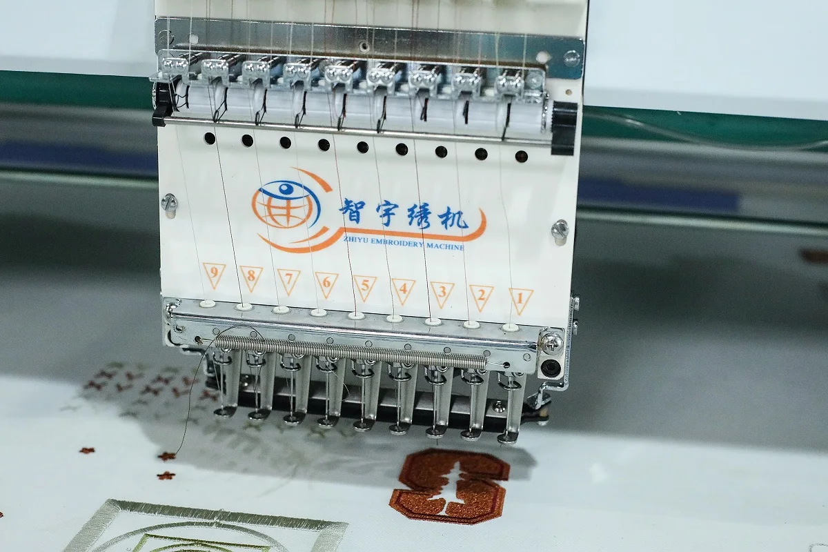 624 Embroidery Machine China Embroidery Machine Computerized Industrial ...