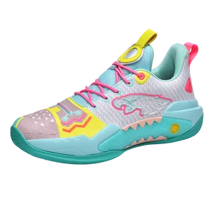 High Top Basketball Shoes with Breathable Mesh Surface Softsole Summer Sports Shoes with Rubber Sole Comfortable Wear