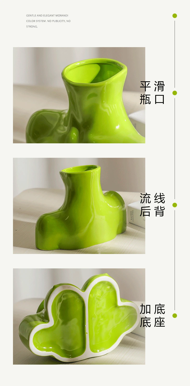 Home Accessories Decorating Vase Flowers Flower Decorative Antique Nordic Artificial Modern Ceramic & Porcelain Vases