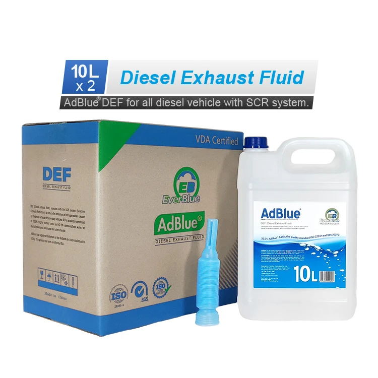 AdBlue 10L DEF Diesel Exhaust Fluid for SCR System | Lower