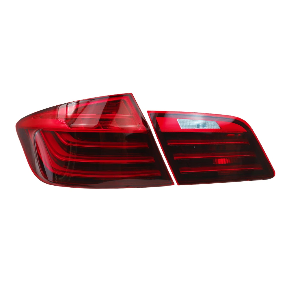 product replacement inner outer car tail light taillamp set for bmw 5 series f10 lci tail light rear lamp 2014 2015 2016 f10 light-4