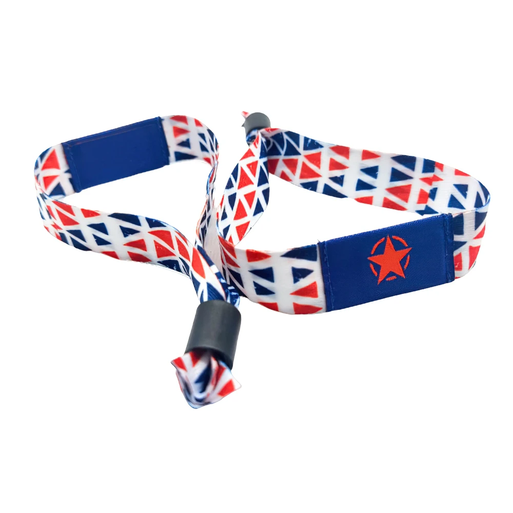 product cheap factory wholesale wristband nfc woven bracelet rfid wristband nfc tag 1356mhz fabric wristbands-8