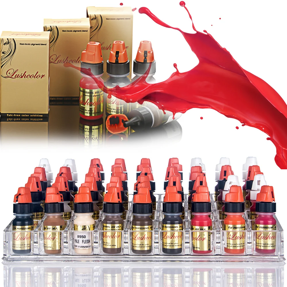 Высококачественные полукремовые пигментные чернила подходящие для машинки перманентного макияжа и ручки