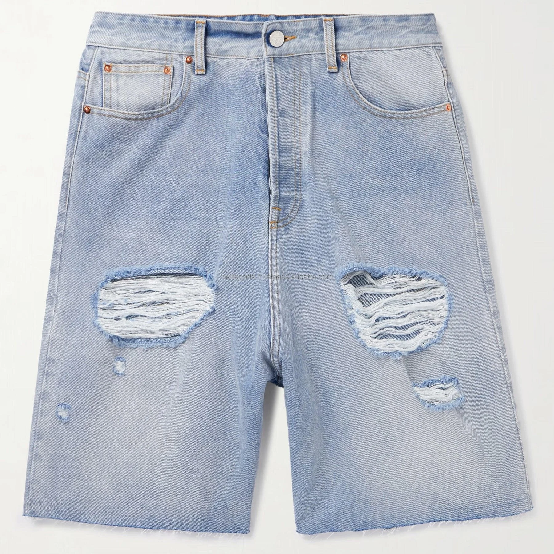 パンツ NORIMID RIGIT BAGGY JORTS NORIMID RIGIT BAGGY JORTS Shop Custom Non-Stretch Denim