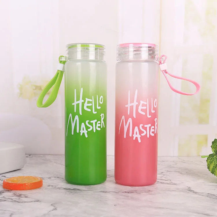 Best Sell Travel Water Glass Bottle Wholesale Single Layer Glass Tea ...