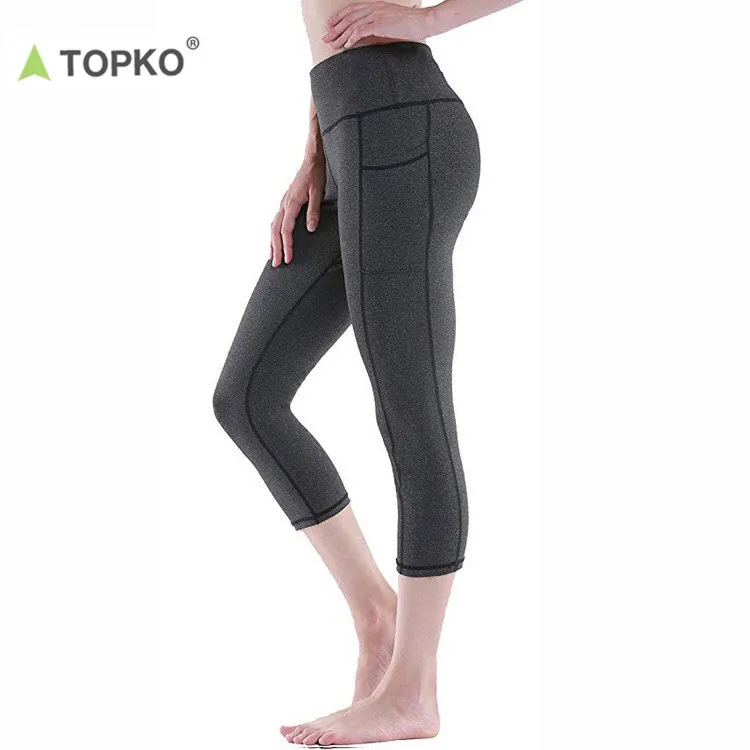 
TOPKO 2021 Новый стиль Высокое качество Высокая талия женские Леггинсы для йоги одежда для спортзала 