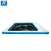 Blanco y azul 4 m x 4 m x 20 cm (13,12 pies x 13,12 pies x 8 pulgadas)
