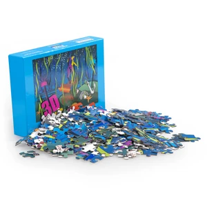 Factory Custom Luxury 100pcs  Jigsaw Puzzle  3D Jigsaw Puzzle for Kids