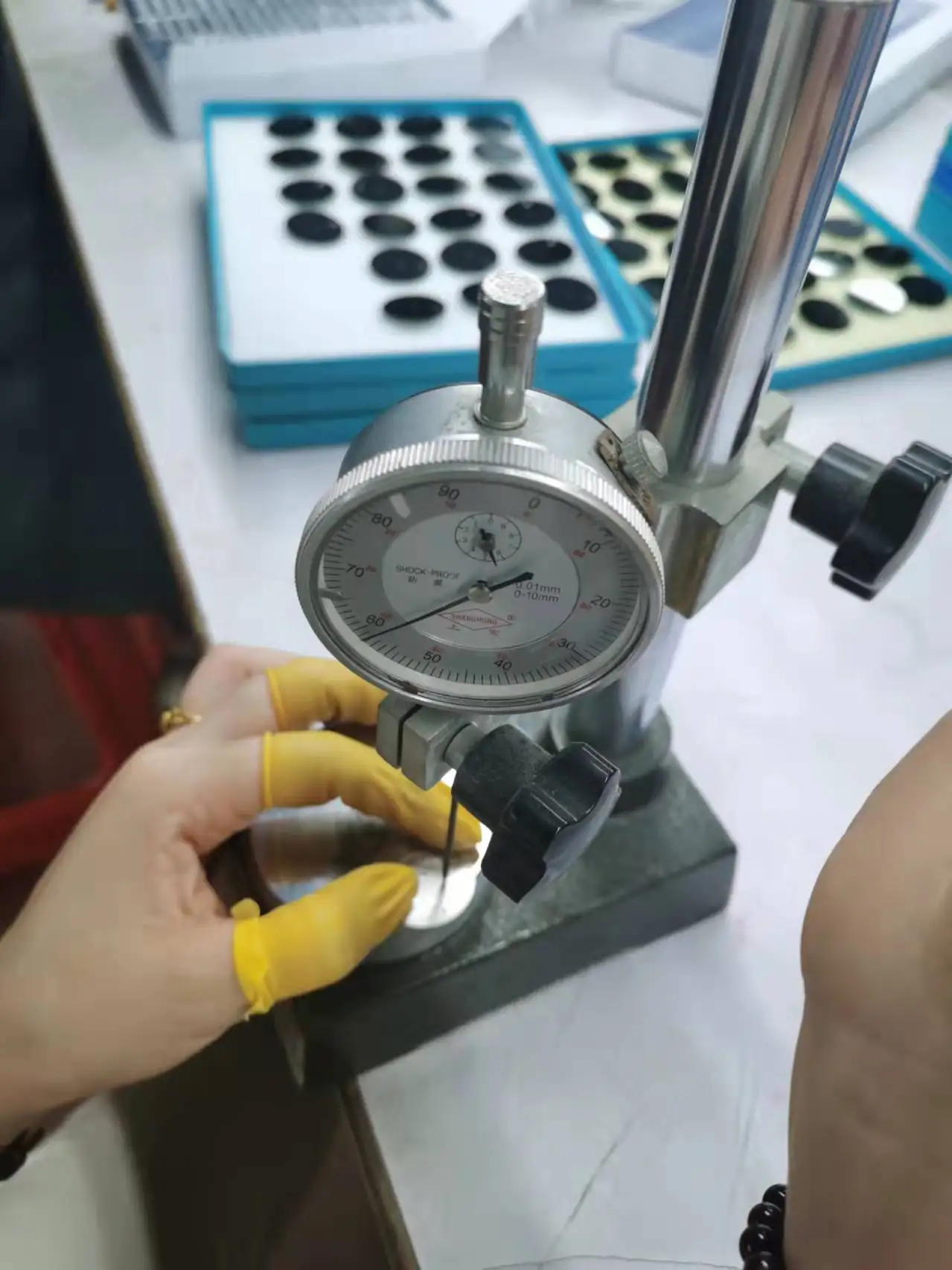 Watch dial inspection
