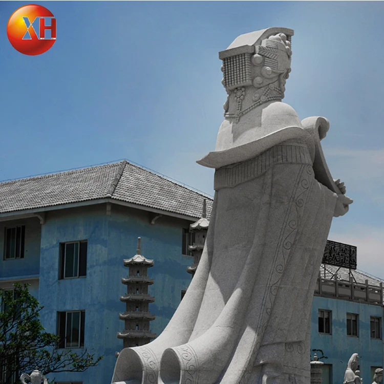 手彫り中国福建省屋外女性馬Zu女神像天然石大立っている台湾Mazu仏彫刻