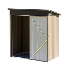 Mochen 3x5ft Waterproof Outdoor Steel Storage Shed with Pitched Roof for Garden Wholesale