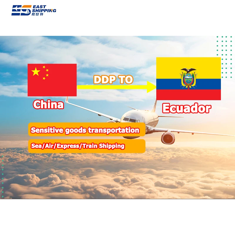 China To Ecuador Shipping Agent Freight Forwarder DDP Door To Door Double Clearance Tax Shipping To Ecuador