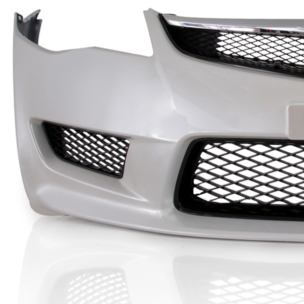 Vland Factory Car Accessories For Honda civic 2006-2011 body kits front bumper and middle grill factory