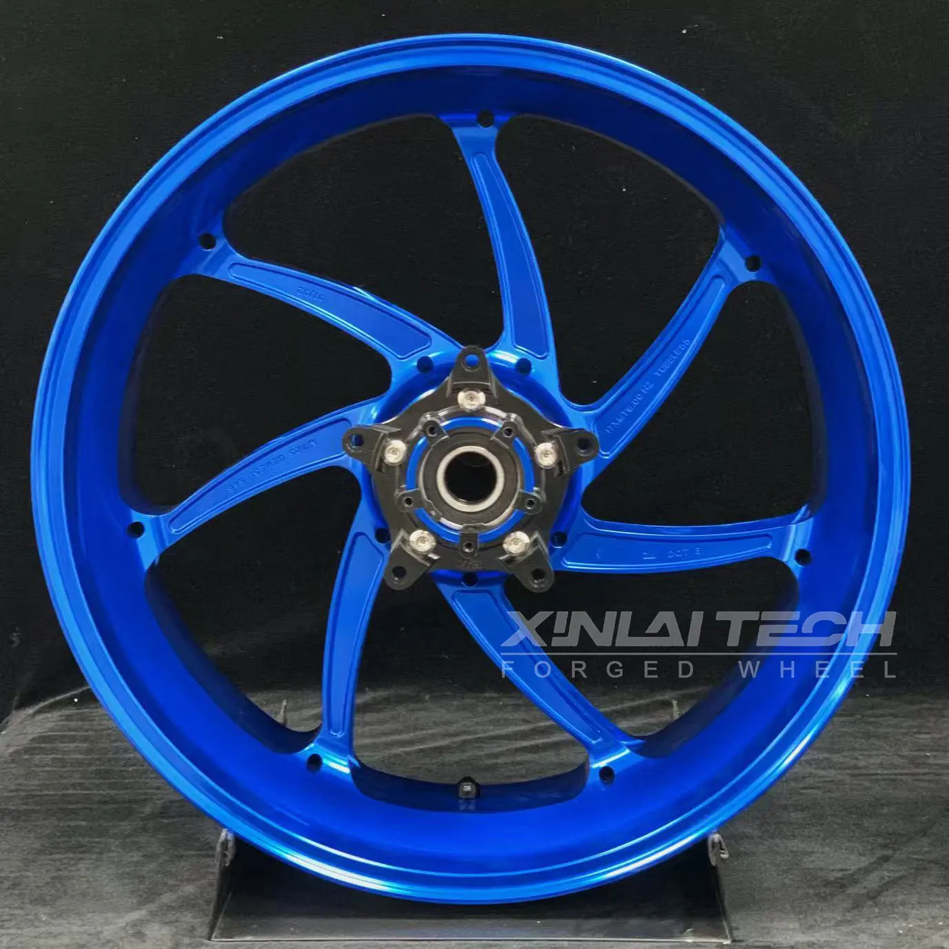 XL Custom Forged Motorcycle Wheels CNC Forged Billet Aluminum Rims 17 18 Inch Anodized Finish for Yamaha R1 R1M MT10