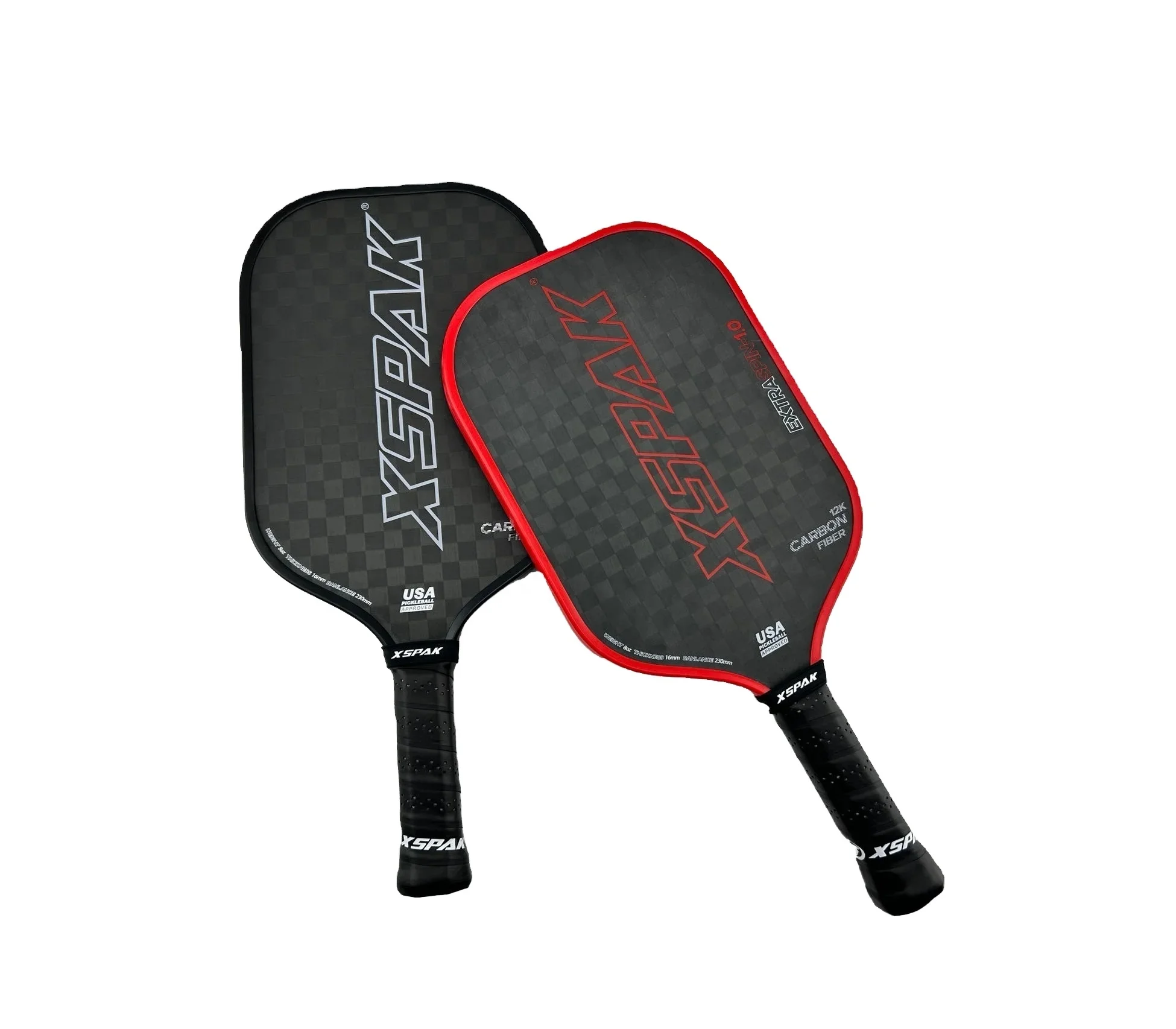 Limited-time deal: XS XSPAK Carbon Fiber Pickleball Paddle - Tournament  Edition - World Champion Surface Technology Options Pickleball Racket -  USAPA Polypropylene Honeyc - $70