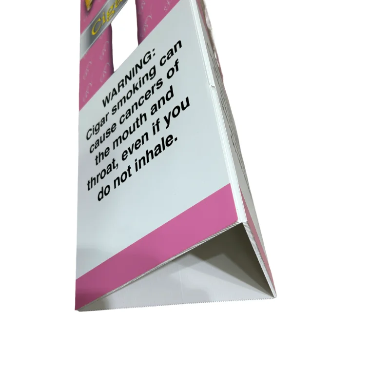 Outdoor Football Field Training Dividers Customized Printed Double-sided Standing Toblerone Board Display Sign