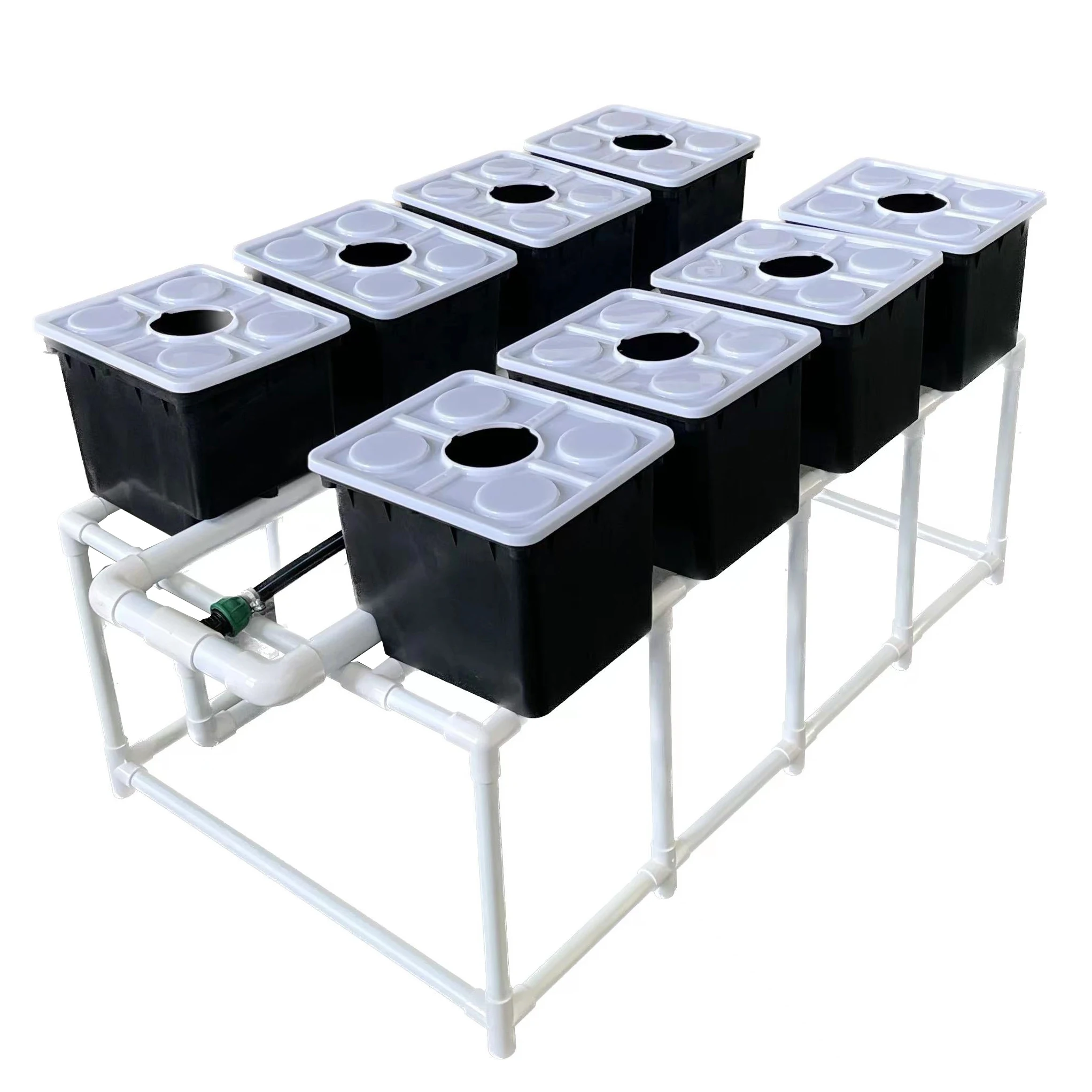 Skyplant 8 Buckets Recirculating Hydroponic System Dutch Bucket System