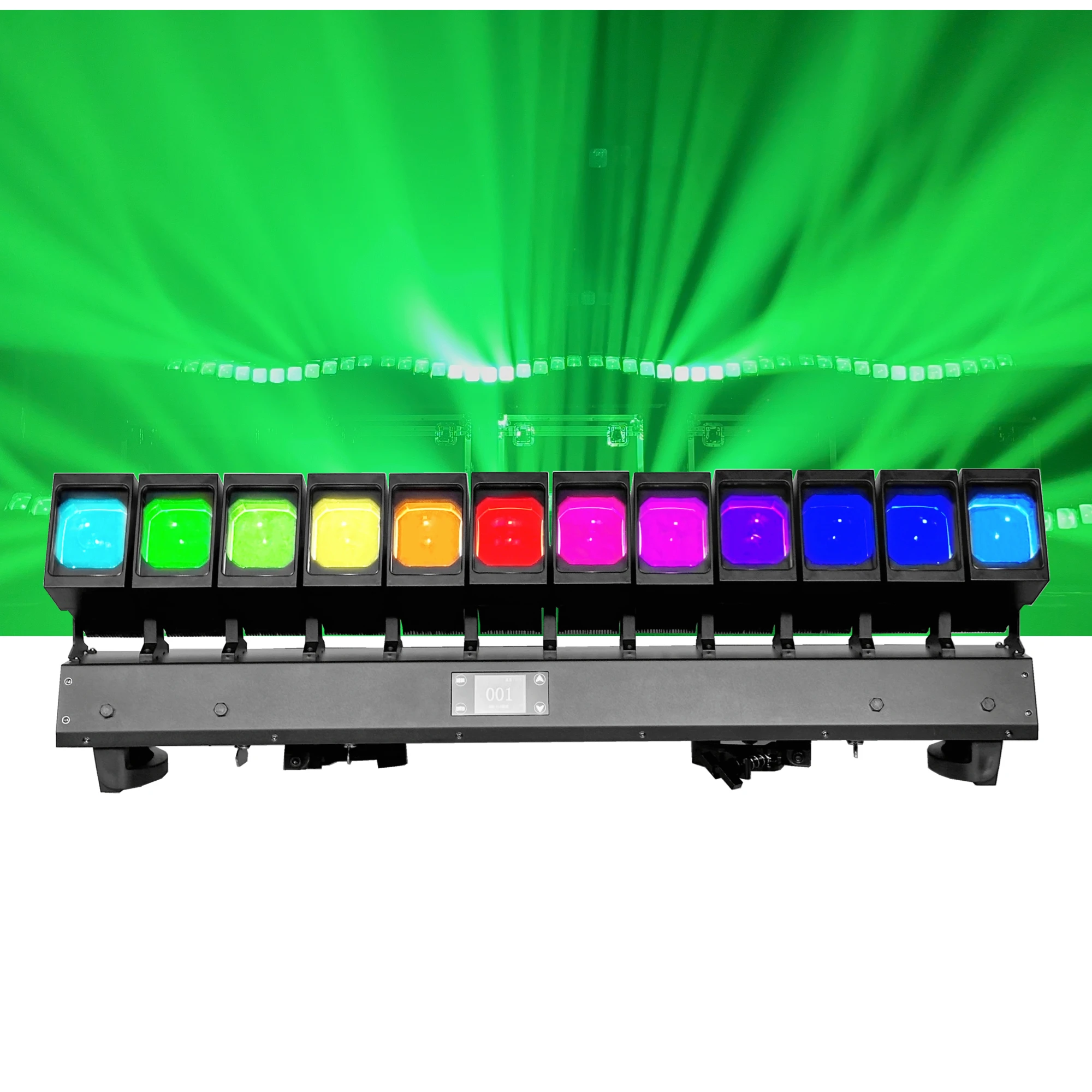 12x60W RGBW 4in1 DMX Pixel Bar Beam Zoom LED Light for KTV & DJ