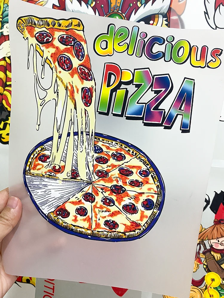 Lansong Small Size Pink A3 DTF Inkjet Printer T-Shirt Printing Machine T-shirt Clothes Pants Pillow Shoes Jeans Printing details