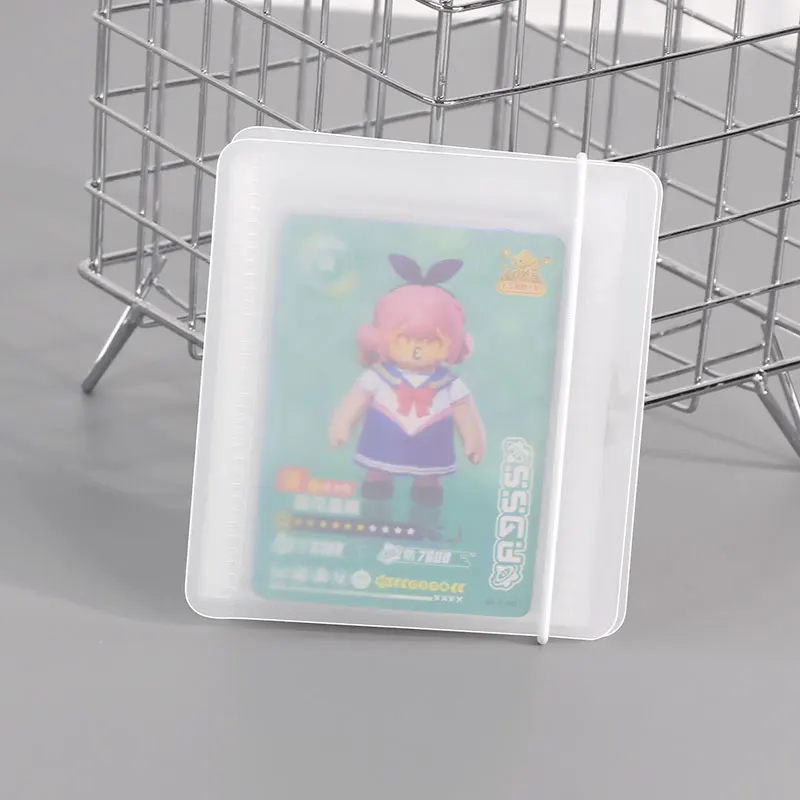 Telescopic pp Folding Transparent Card Album  3-inch Storage Album Star Chasing Idol Small Card Storage Display Xxx Photo Album