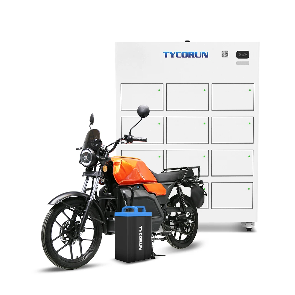 Tycorun Battery Swap Technology Platform Smart Charging Cabinet Centralized Monitor and Manage for Lithium Battery