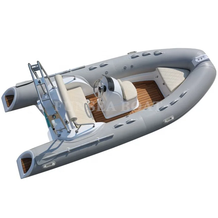 Direct Factory Ce Approval Rigid Rhib Fiberglass Aluminum Hull 430 1 ...
