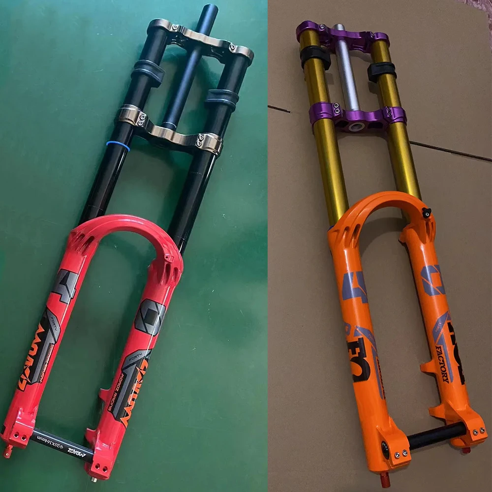 Fourche VTT Suspension Himalo - 26/27.5/29er - Double épaule - Descente - NEUVE