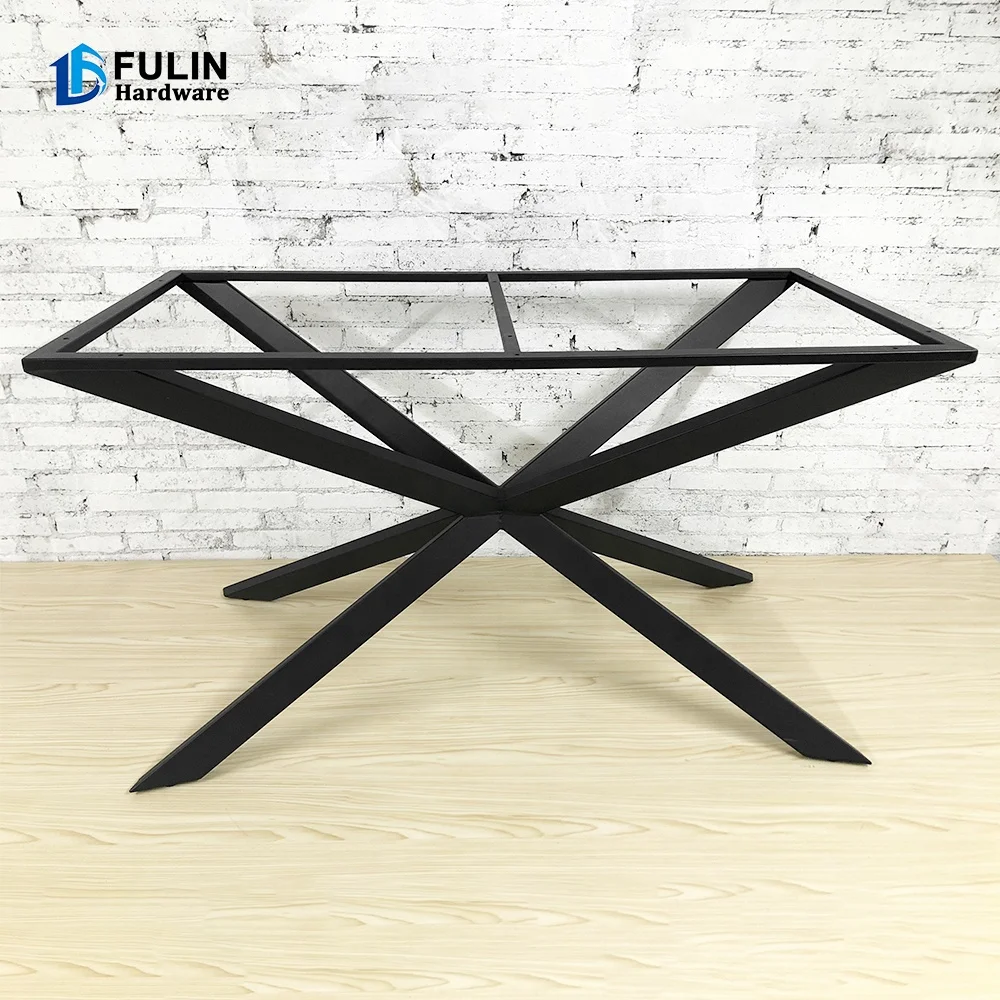 Factory Price Stainless Table with Square Legs Furniture Table Legs Furniture Base Gold Stainless Steel Metal Dining Iron Modern