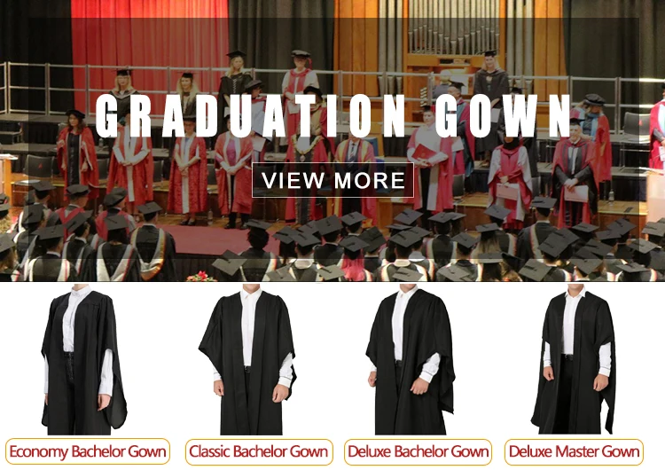 High Quality Felt UK Matte Black Deluxe Academic Mortarboard factory