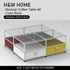 Table basse modulaire A6 Color Block