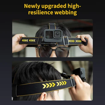 Magnetic Quick Release Headband Bracket Multi-angle Switching Quick-release Head Strap Harness Belt Head Strap detail image
