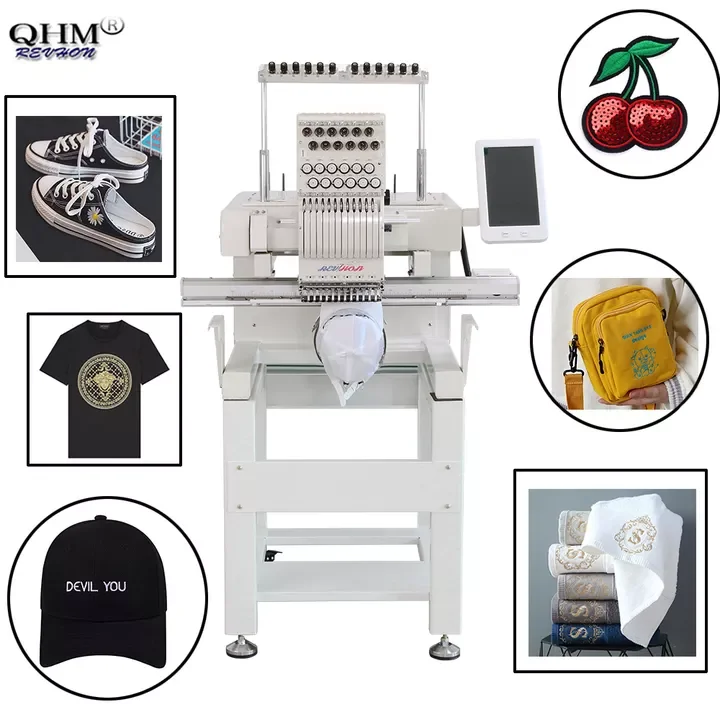 Newest Embroidery Machine  DAHAO Computer Control System With Original Digitizing Software High Speed