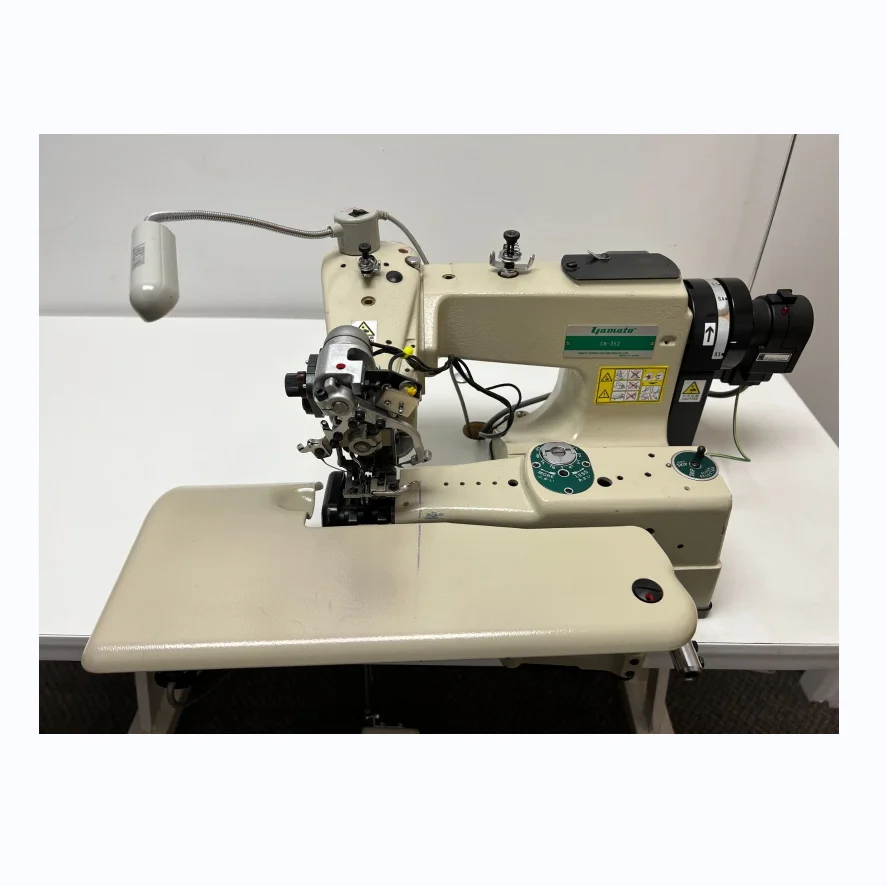 Yamato CM-352 Industrial Single Needle Chain Stitch Blind Stitch Sewing  Machine