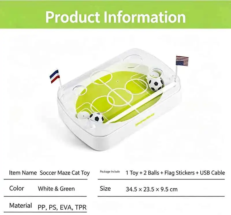 product new electric induction football field cat toy elastic ball hide treat puzzle toy automatic self play boredom relief-5