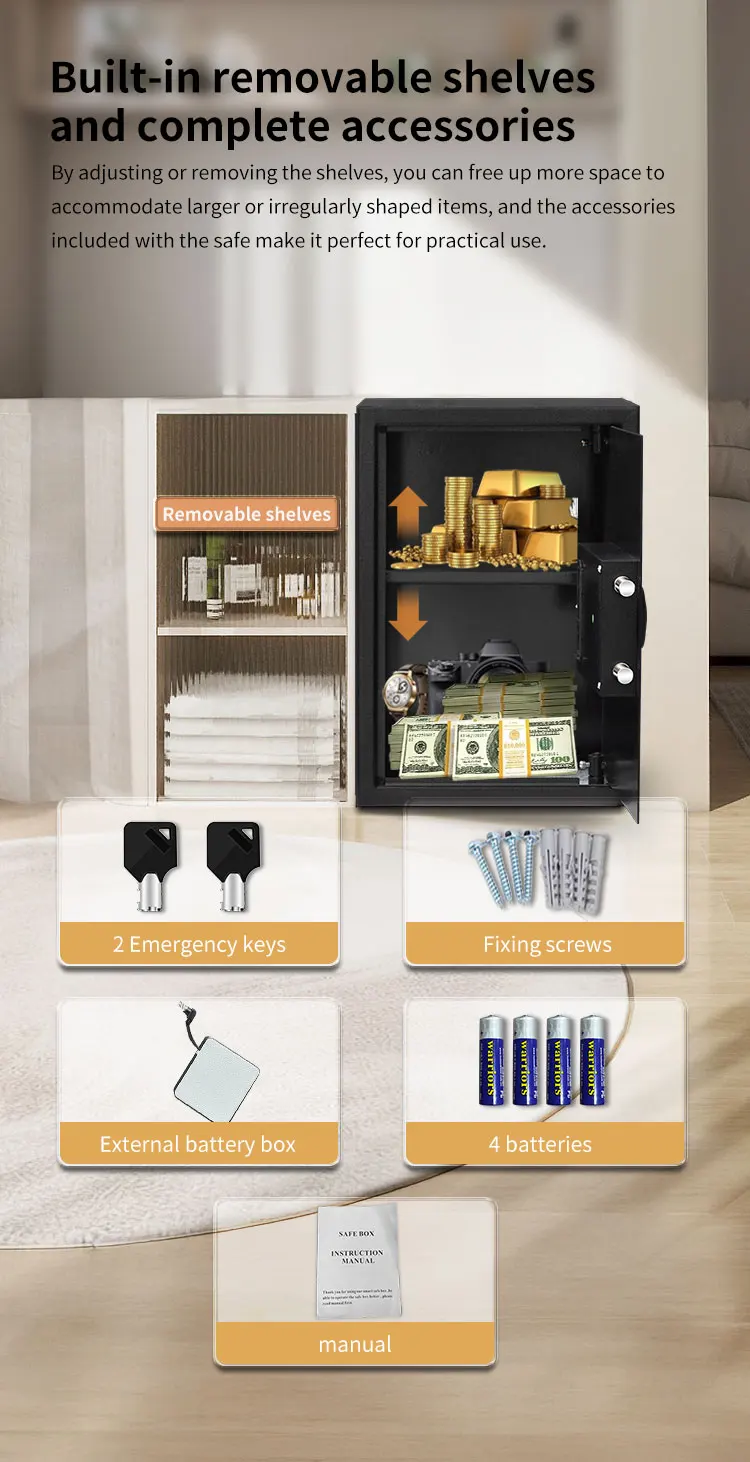 CEQSAFE American Digital Security Safe Box Home Money Mini Safe Box supplier