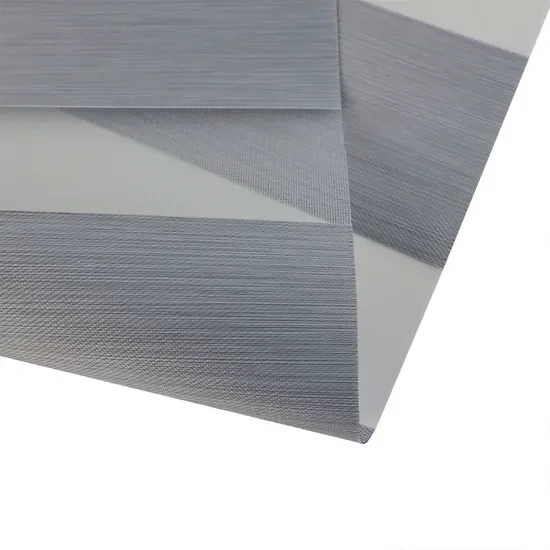 425GSM Zebra Blinds Fabric with 1 Roll MOQ and Customizable Color for French Windows