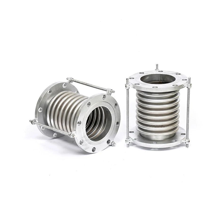 Jiufu DN25-DN3000 Stainless Steel Bellows Compensator Metal Metallic Expansion Joint with Flange