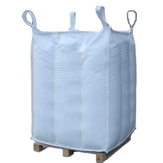 1000kg 1500kg PP Woven Bags Recyclable FIBC Bulk Ton Bags with Inner Reinforcement Screen Printed for Chemical/Agriculture Use