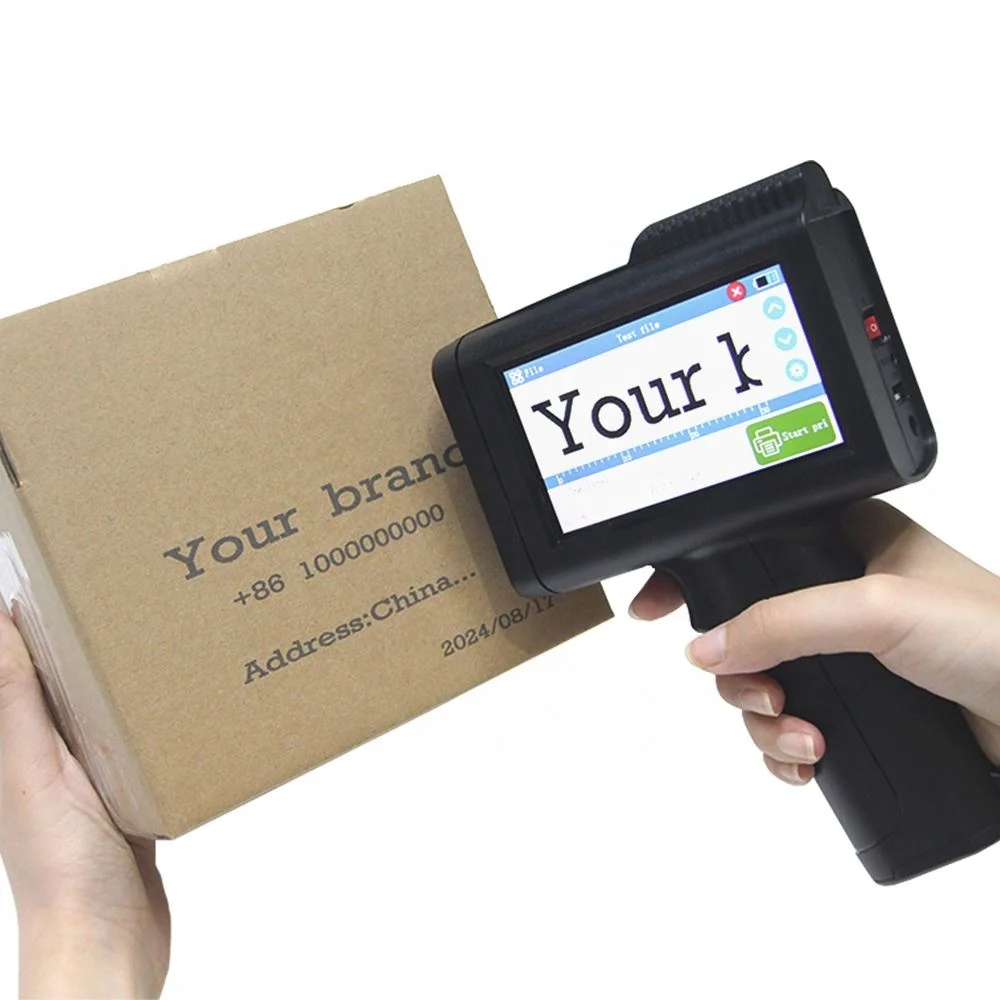 Hand Inkjet Portable Printer Logo Batch Expiry Date Handheld Inkjet Printer Dating Coding Machine
